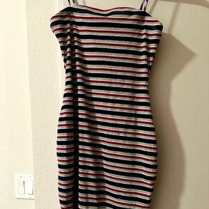 Charlotte Russe Striped Strappy Dress